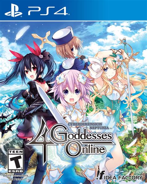 Neptunia 4 goddesses online cathedral japanese - Summary. CyberDimension Neptunia: 4 Goddesses Online is an action-RPG game in the Neptunia game series. Content Rating. Fantasy Violence, Mild Language, Suggestive Themes. Developers. Tamsoft ...